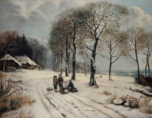 Snow-scape - Ai-midified